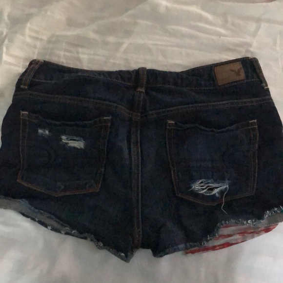 High waist jean shorts - Picture 2 of 2